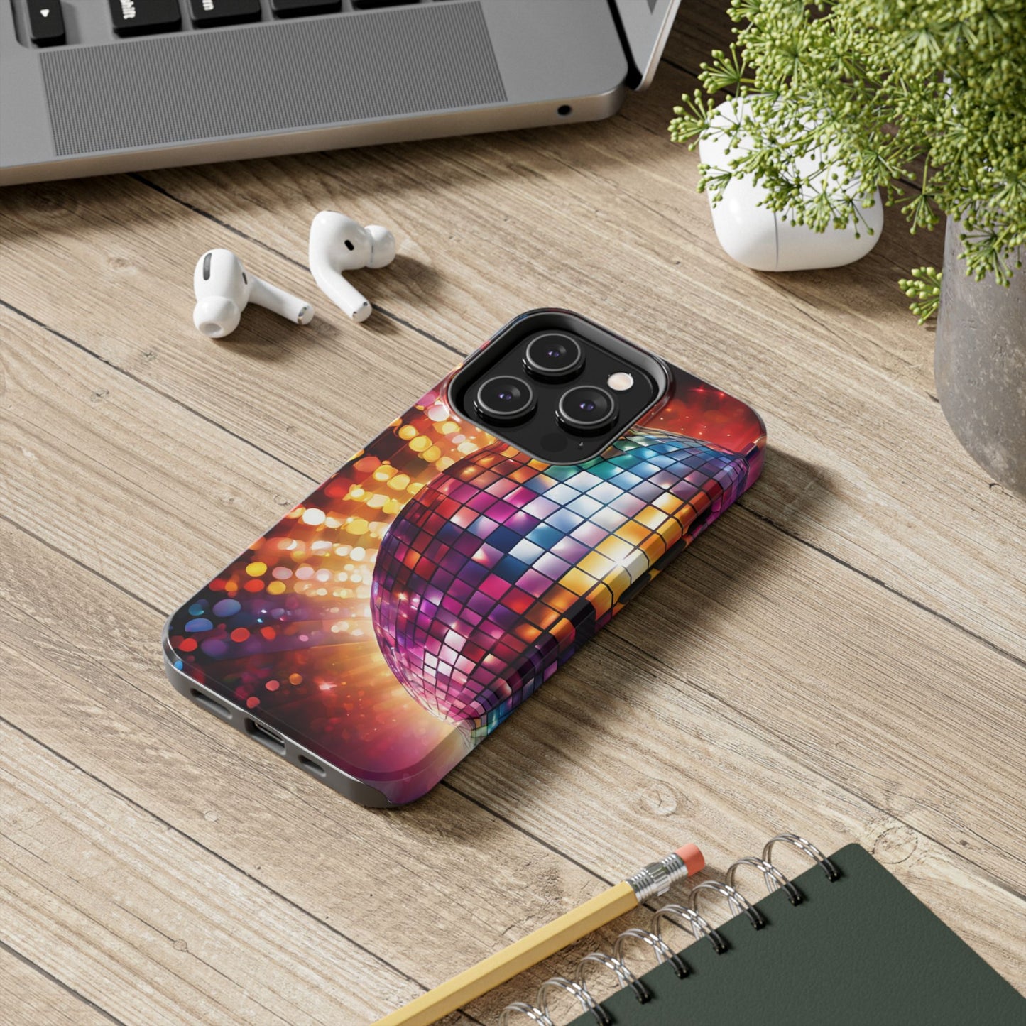 "RAINBOW DISCO" TOUGH PHONE CASE