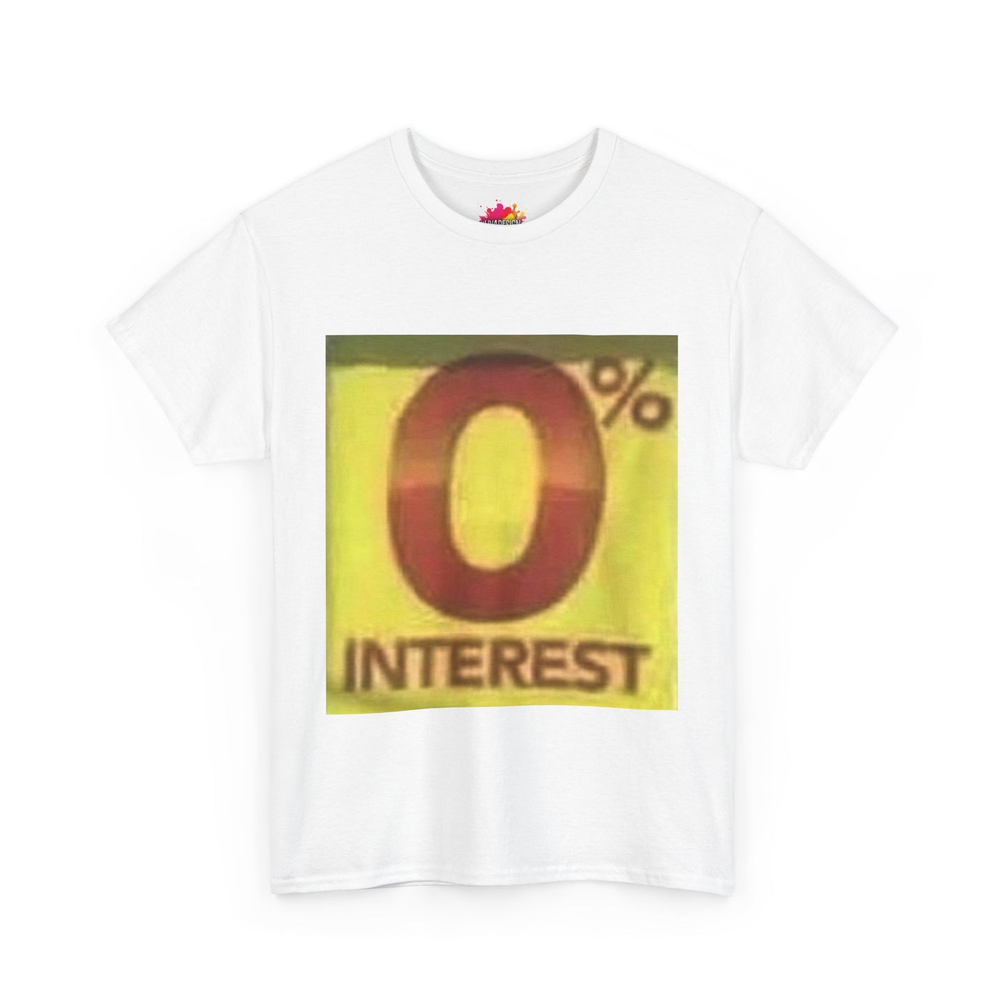 "0% INTEREST" - Unisex Heavy Cotton Tee