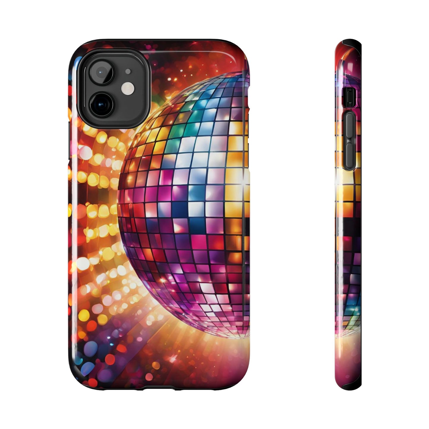 "RAINBOW DISCO" TOUGH PHONE CASE