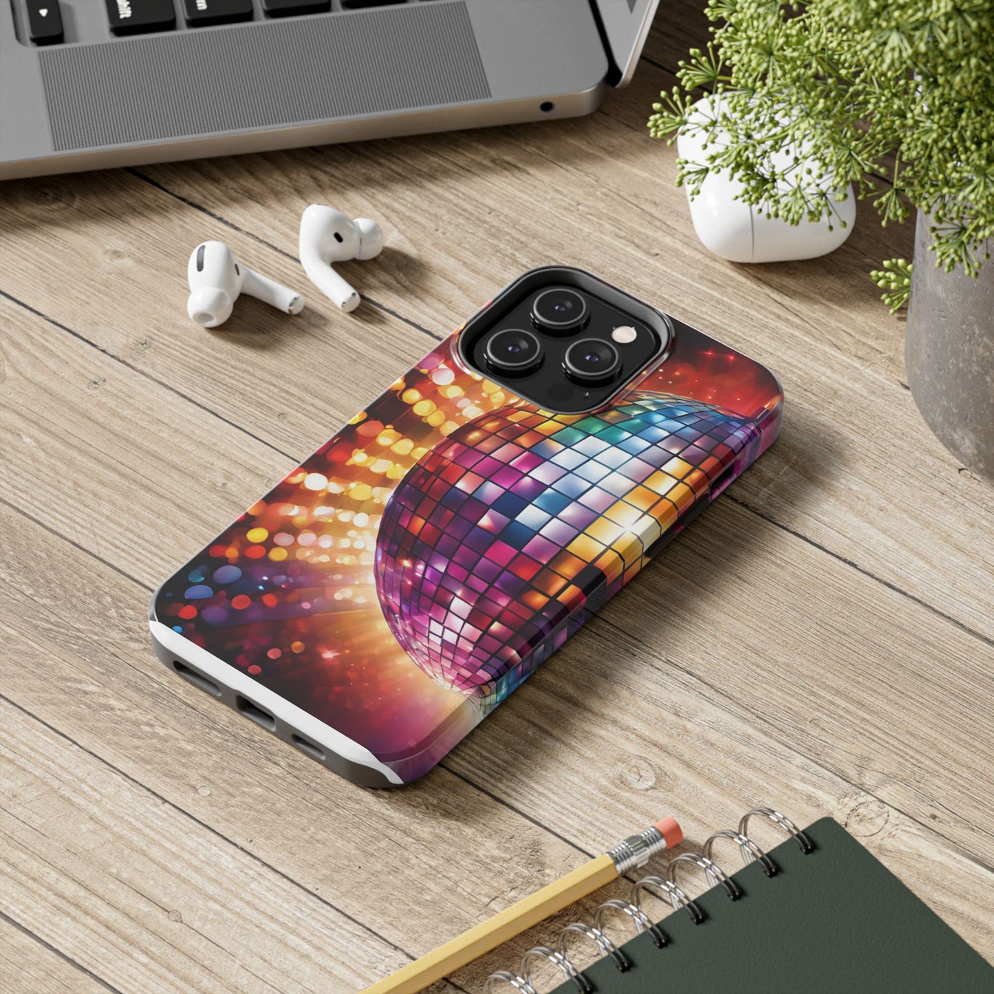 "RAINBOW DISCO" TOUGH PHONE CASE