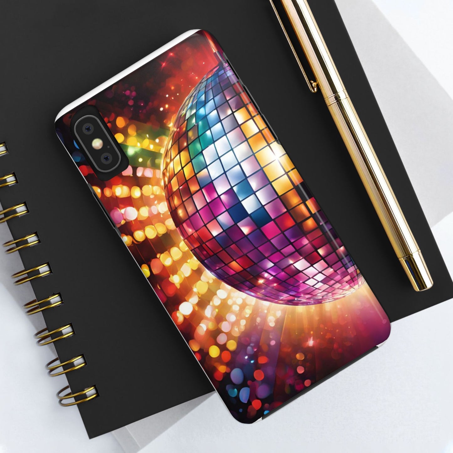 "RAINBOW DISCO" TOUGH PHONE CASE